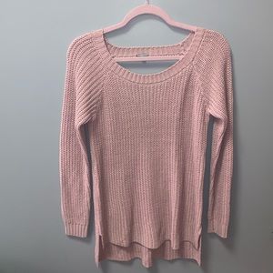 Charlotte Russe Sweater with Back Cutout